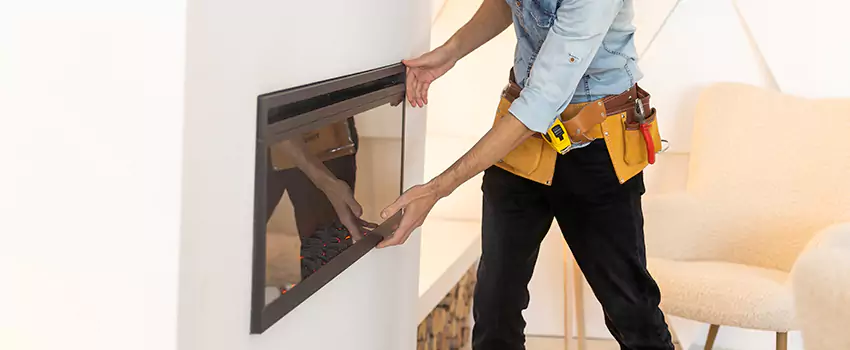 Metal Fireplace Installation in Radford, Virginia