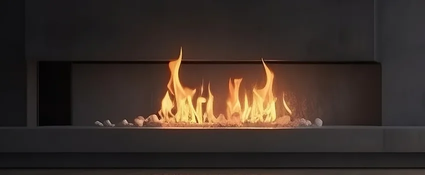 B-Vent Gas Fireplace Installation in Radford, VA