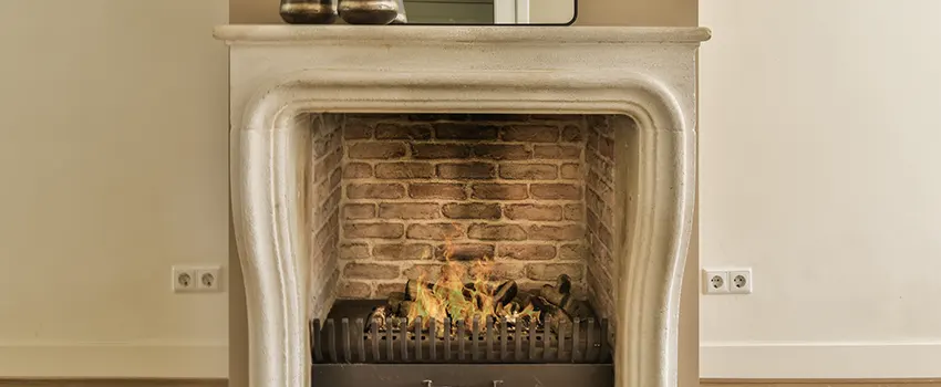 Vintage-style Fireplace Redesign in Radford, Virginia