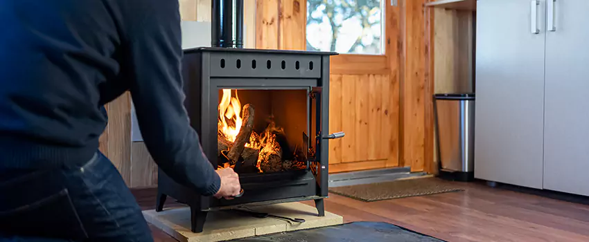 Open Hearth Wood Fireplace Installation in Radford, VA