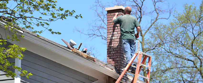 Vinyl and PVC Chimney Flashing Installation in Radford, VA