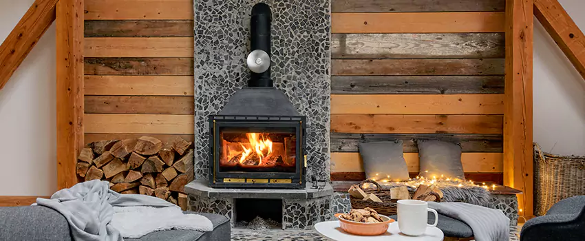 Thelin Hearth Products Direct Vent Gas Stove Fireplace Inspection in Radford, Virginia